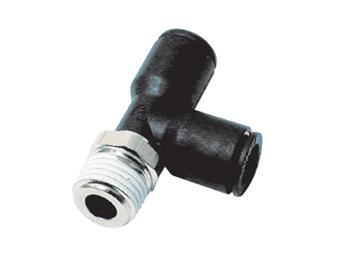 W371PLP-8M-4 Male Run Tee Swivel Push-to-Connect Instant Pneumatic Fitting W371PLP-8M-4 Prestolok Composite W371PLP - Inch