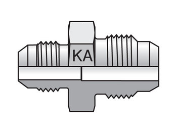 10-10XHMKAS 37° Swivel Conversion Adapter 37° Flare / 30° Swivel 10-10XHMKAS Komatsu® 37° Flare to Komatsu Style 30° Flare XHMKA